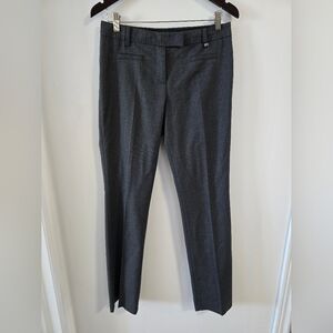 MARC CAIN TAILORED Gray Virgin Wool  Dress Pants Size S M